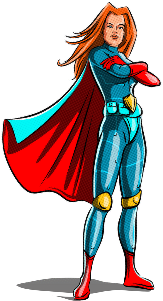 Cybélia : notre super-héroïne !