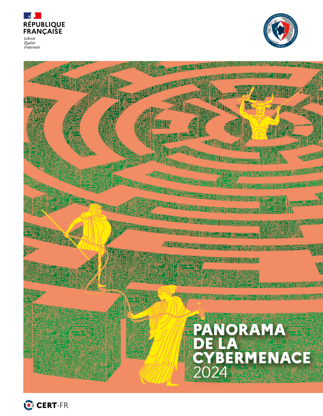 Page de garde - Panorama de la cybermenace 2024