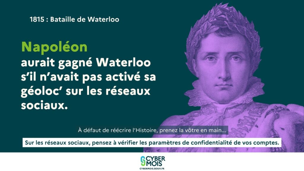 Affiche Cybermois 2025 Napoléon